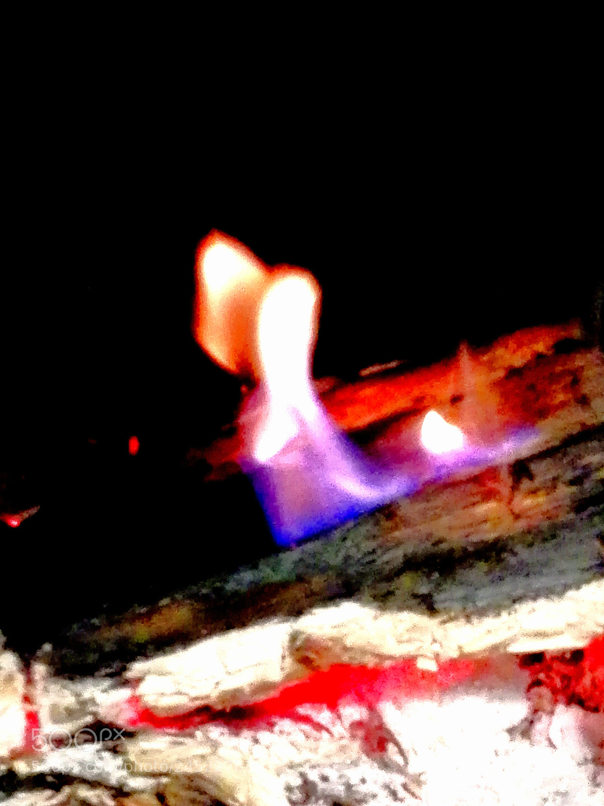 HUAWEI P8 Lite sample photo. Fire photography
