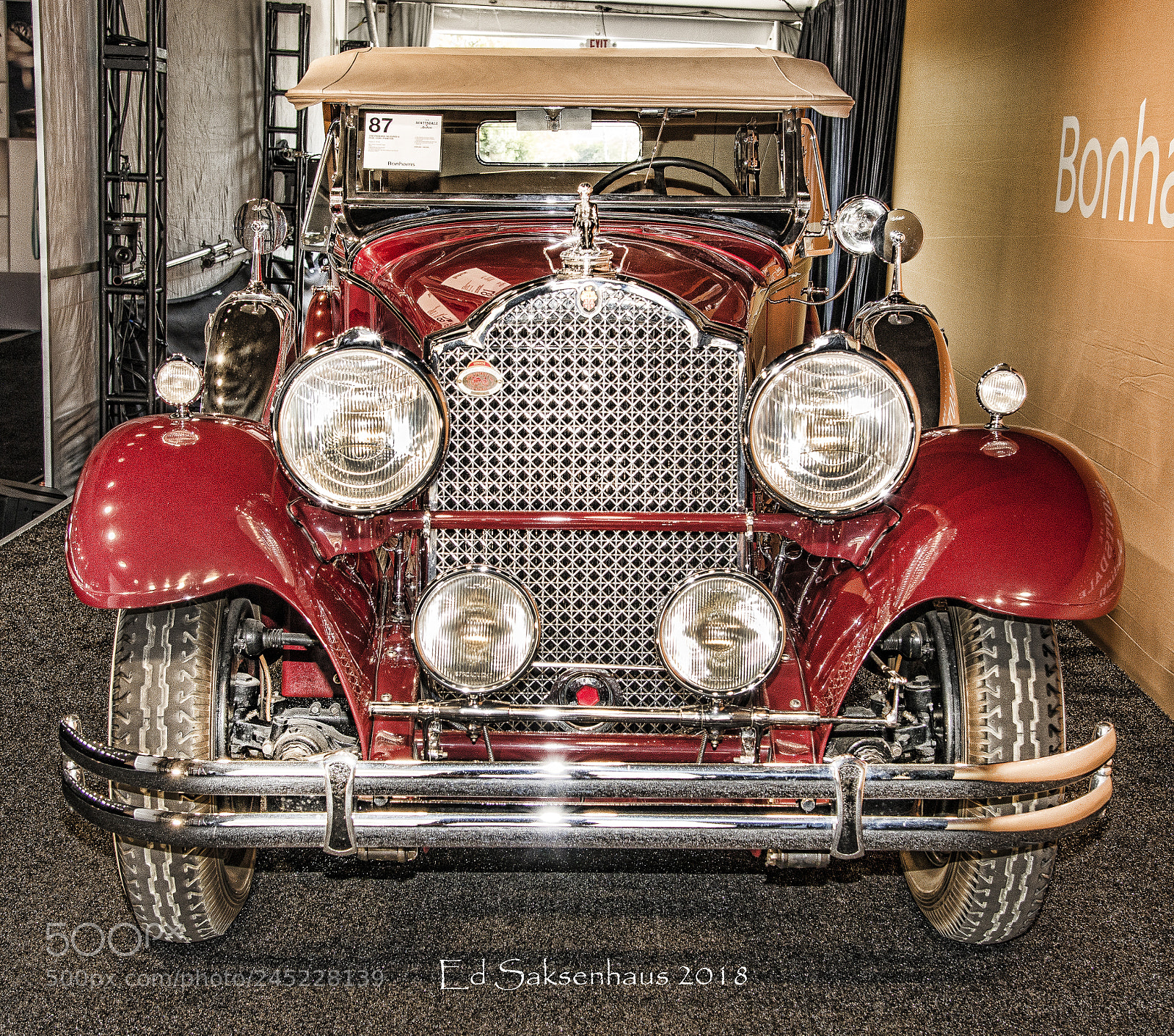 Nikon D800 sample photo. Packard deluxe eight dual photography