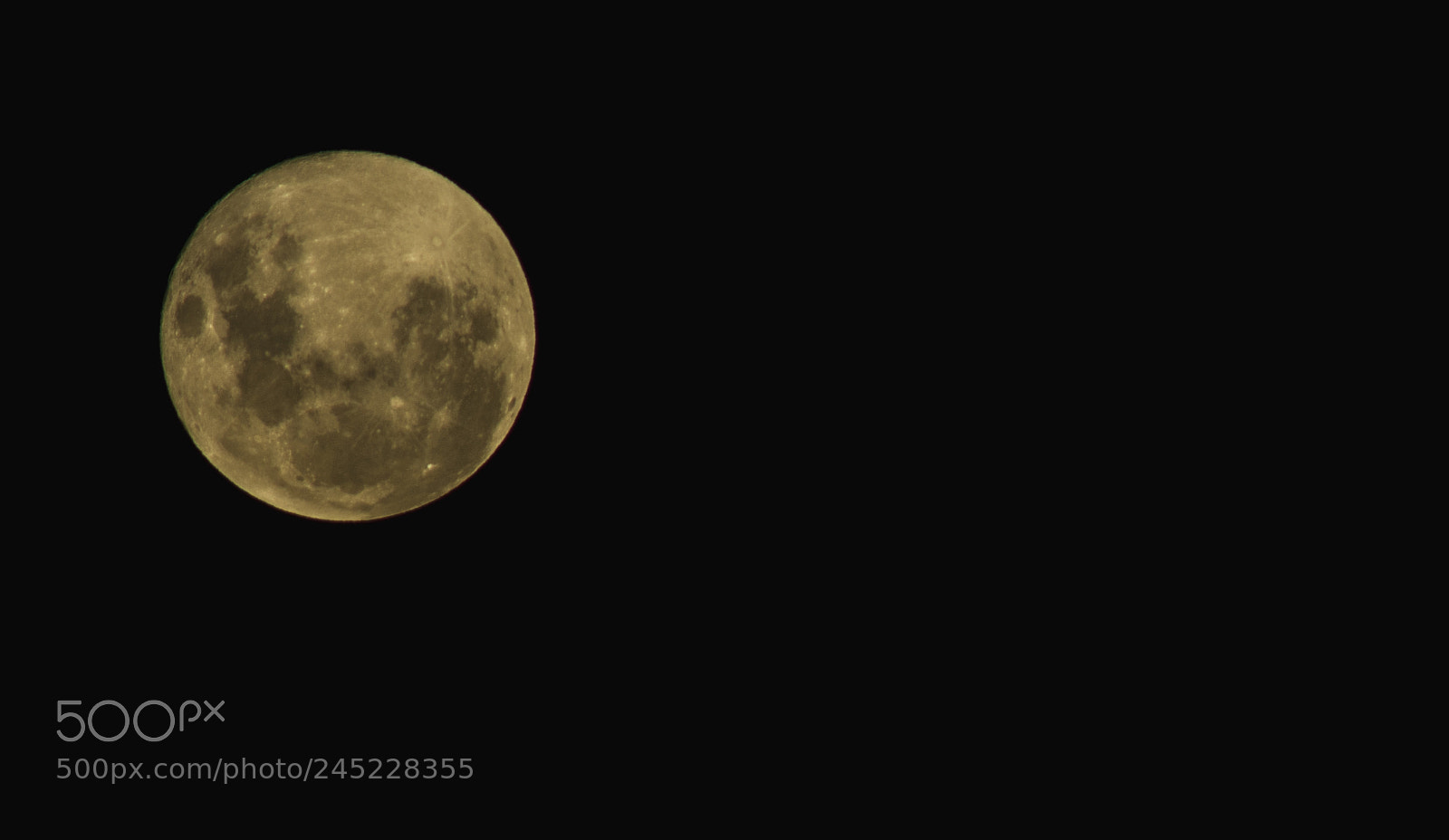 Nikon D7200 sample photo. Full moon photography