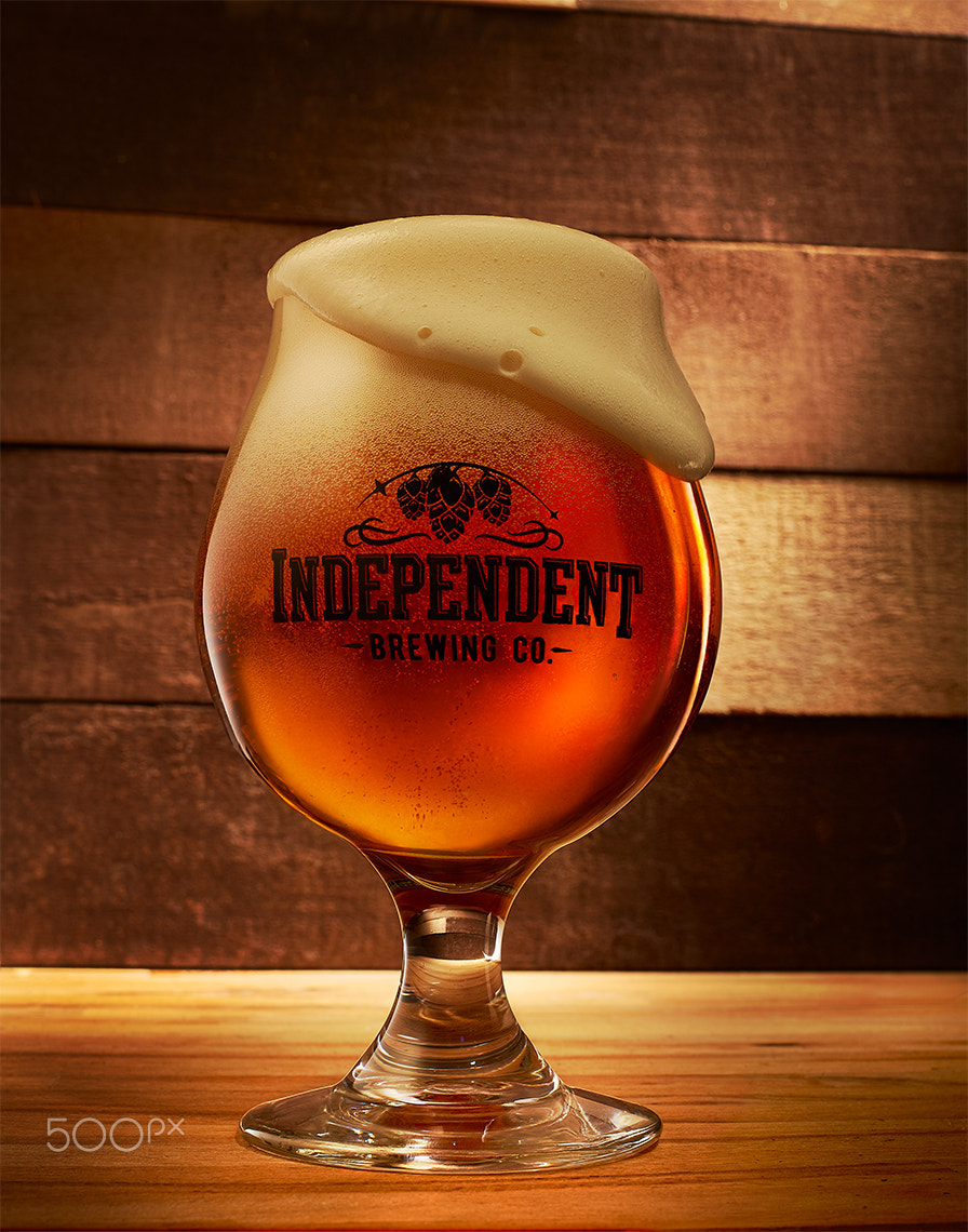 Phase One IQ140 sample photo. Beverage photo of independent brewery beer photo by brian kaldorf photography