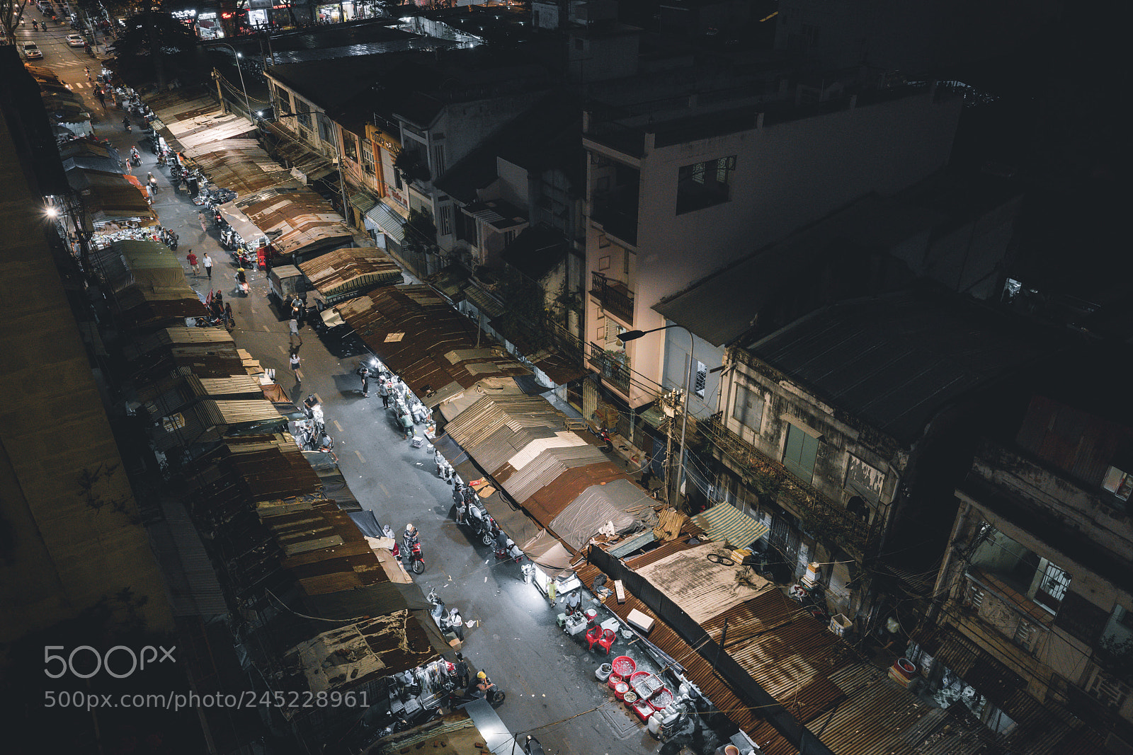 Sony a7R II sample photo. Street market in saigon photography