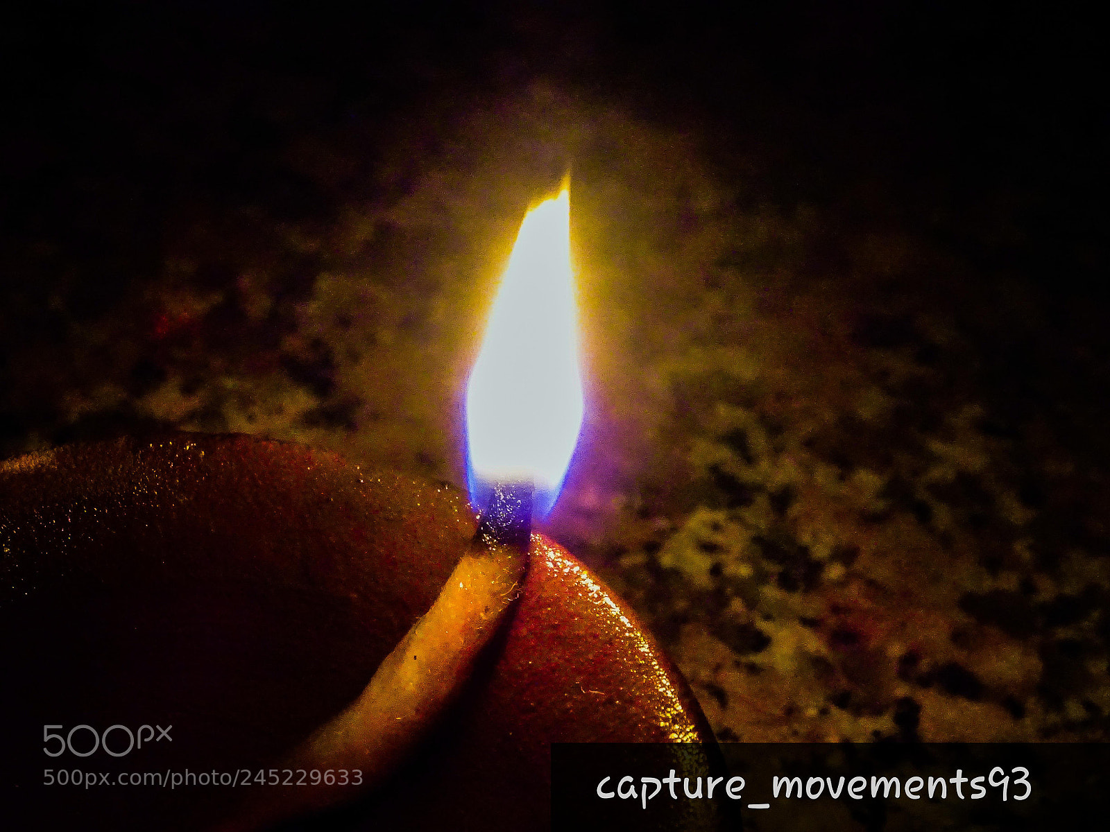 Sony Cyber-shot DSC-WX350 sample photo. Silence of flame photography