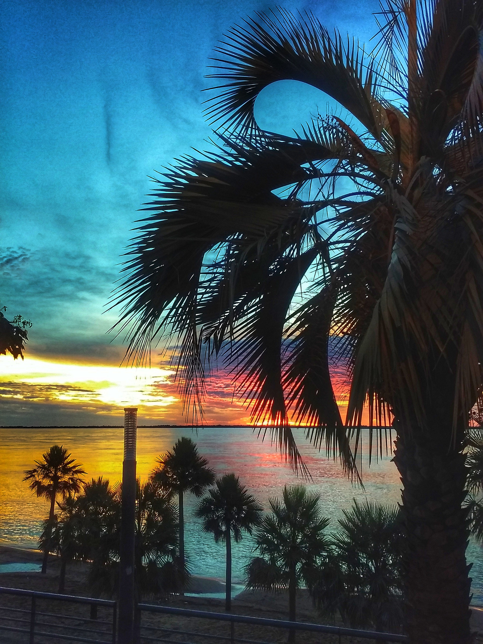 LG LEON 4G LTE sample photo. Sunset photography