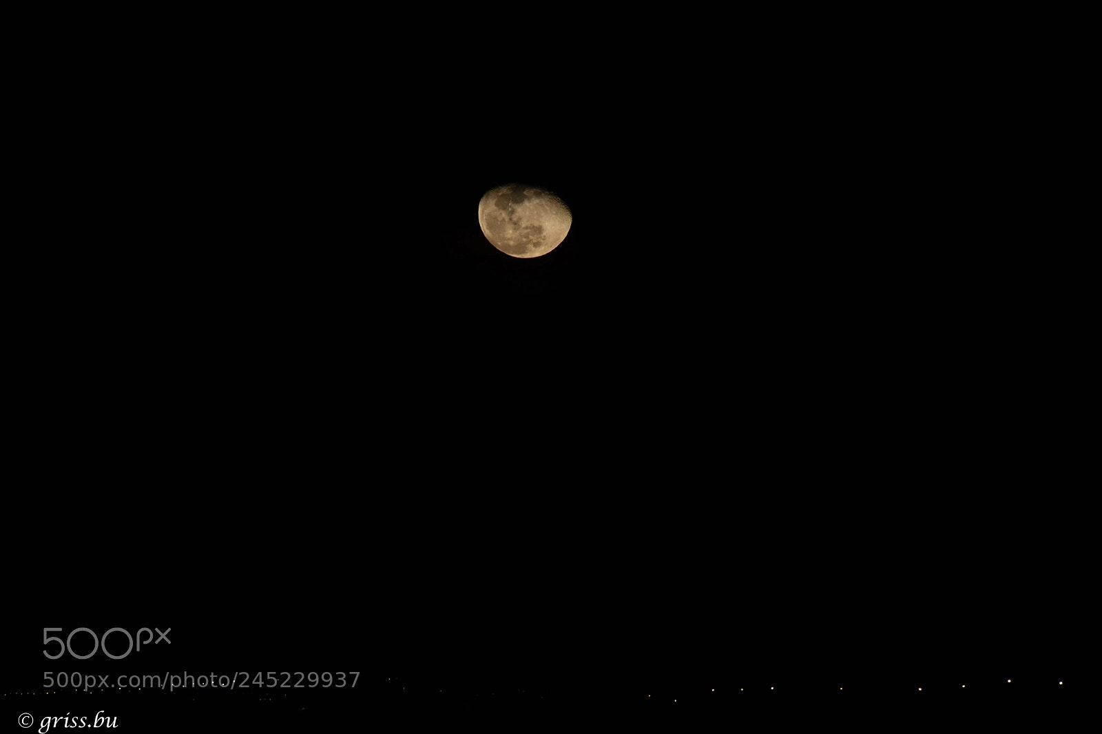 Nikon D3400 sample photo. "la bella luna.... photography