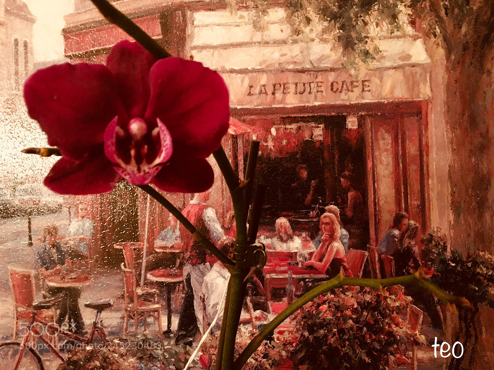Apple iPhone 6s Plus sample photo. La petit café photography