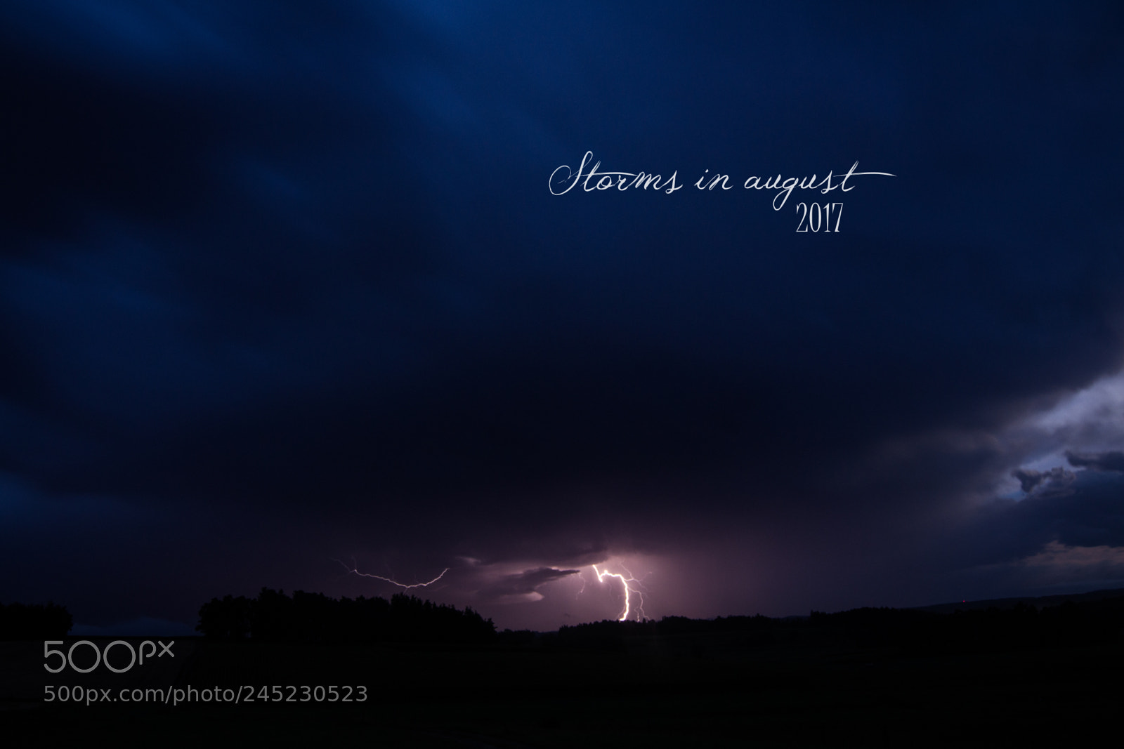 Nikon D3100 sample photo. Storms in august 2017 photography