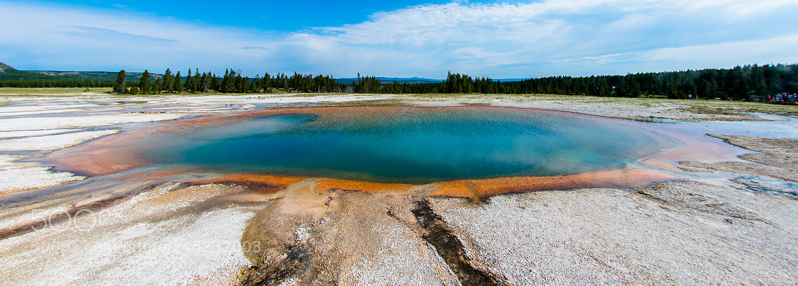 Nikon D4 sample photo. Turquoise pool photography