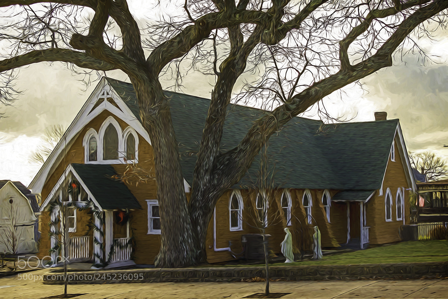 Canon EOS 60D sample photo. St gertrude's mission church photography