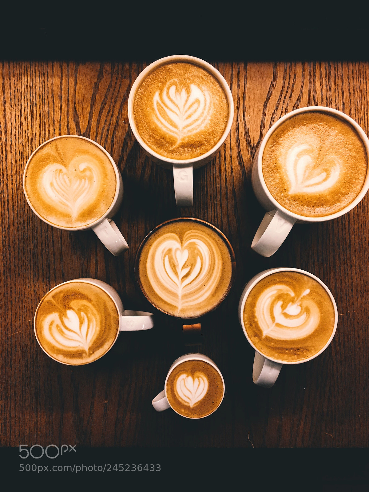 Apple iPhone 6s Plus sample photo. Latte art on latte photography