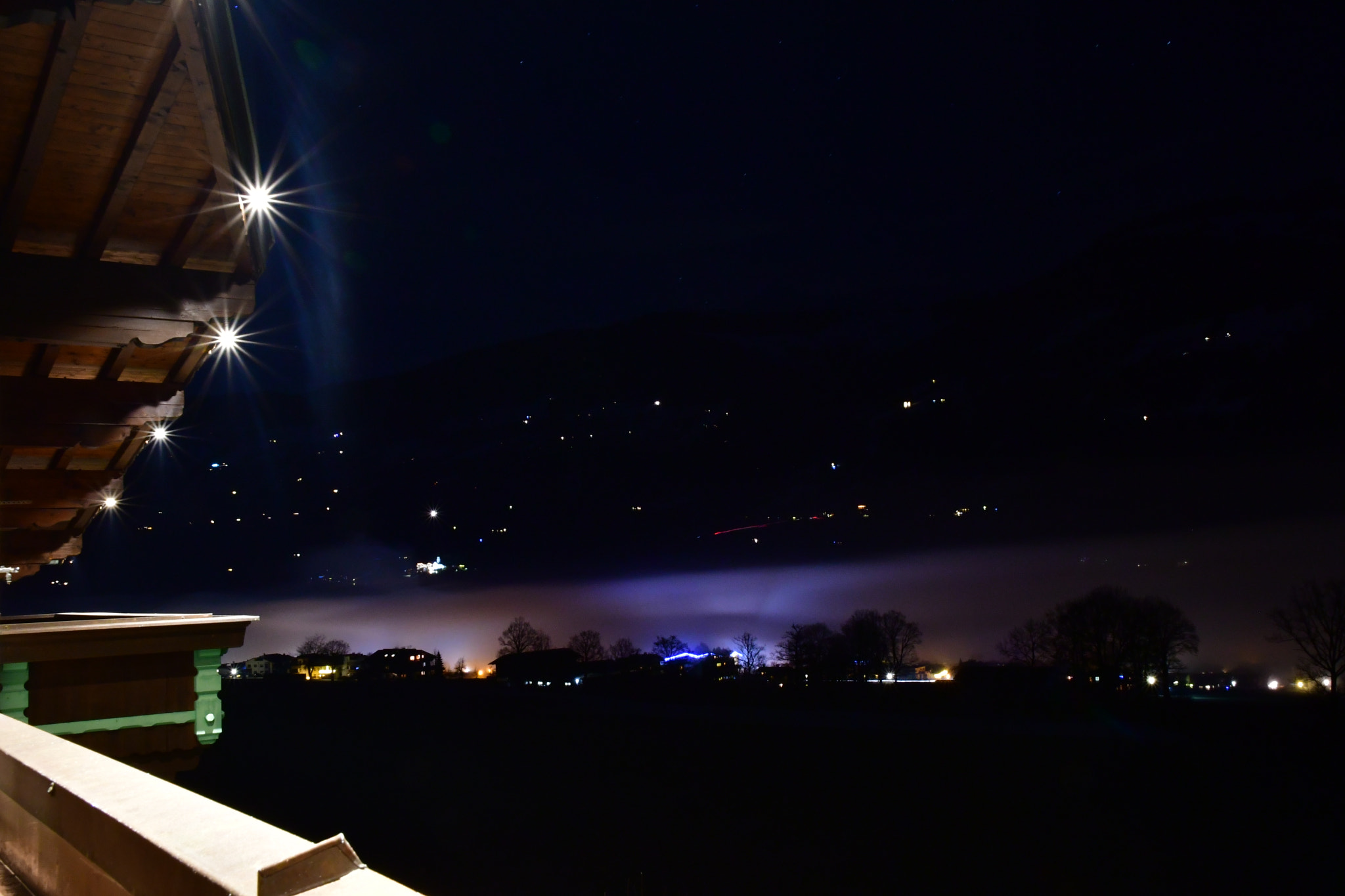 Sigma 17-50mm F2.8 EX DC OS HSM sample photo. Fügenberg by night. photography