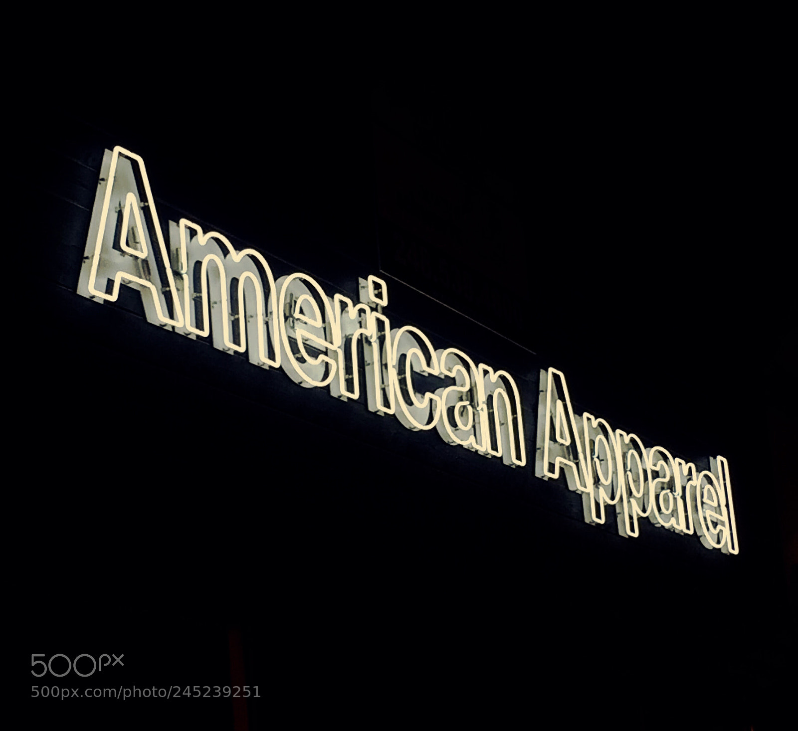 Apple iPhone 5s sample photo. American apparel photography