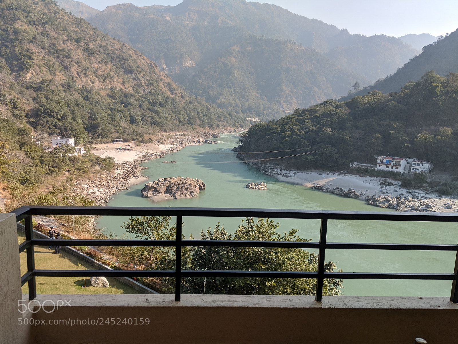 Google Pixel 2 sample photo. View from hotel room photography