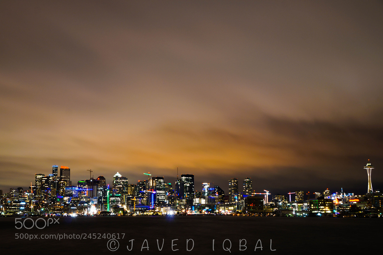 Sony SLT-A58 sample photo. Seattle skyline photography