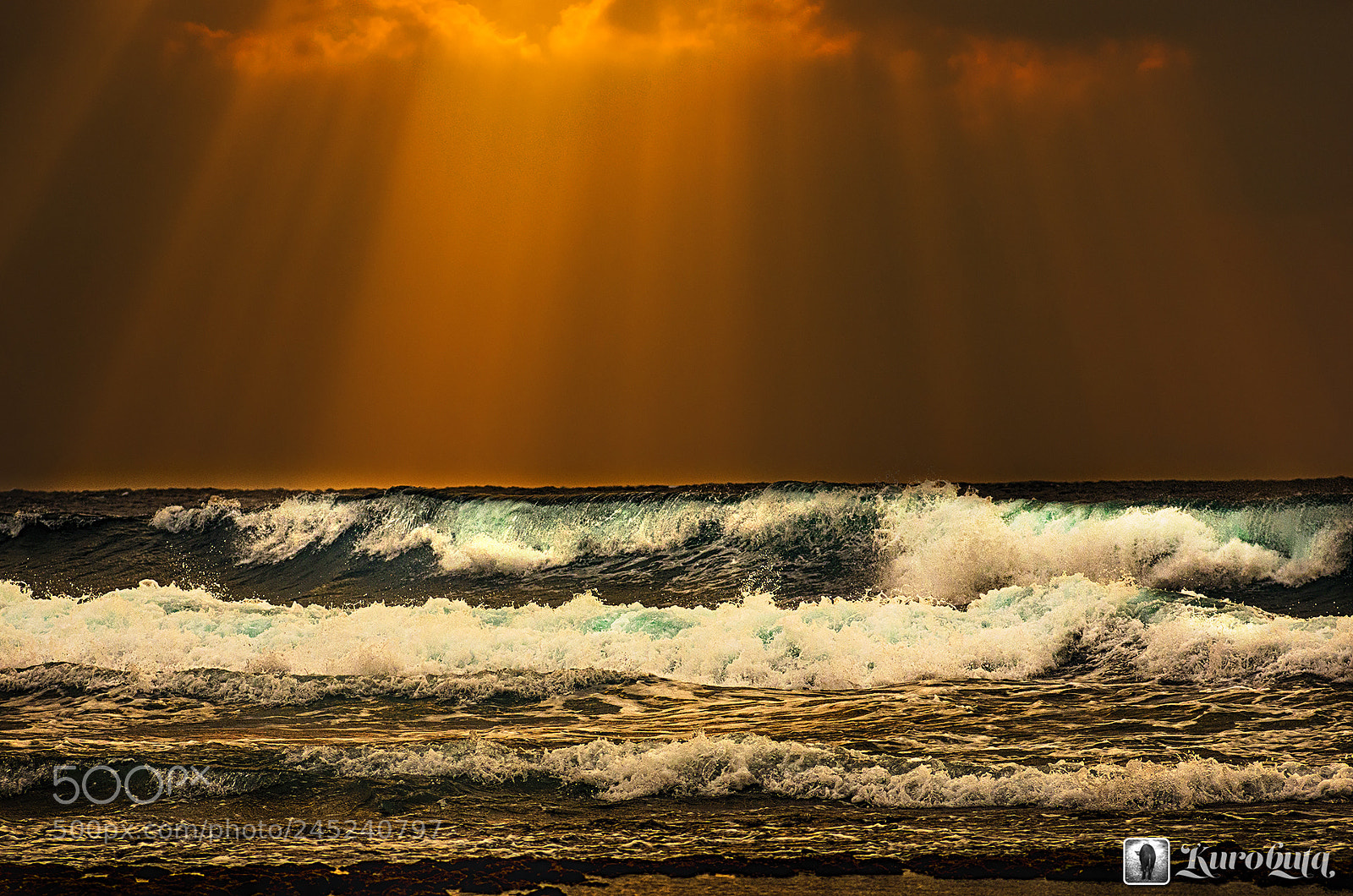 Pentax K-5 IIs sample photo. Sea of sunset photography