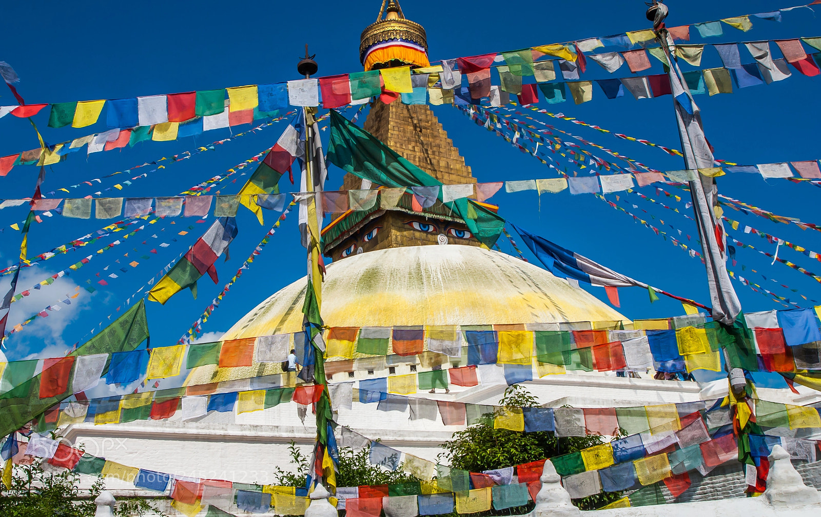 Nikon D200 sample photo. Boudanath pagoda, kathmandu photography