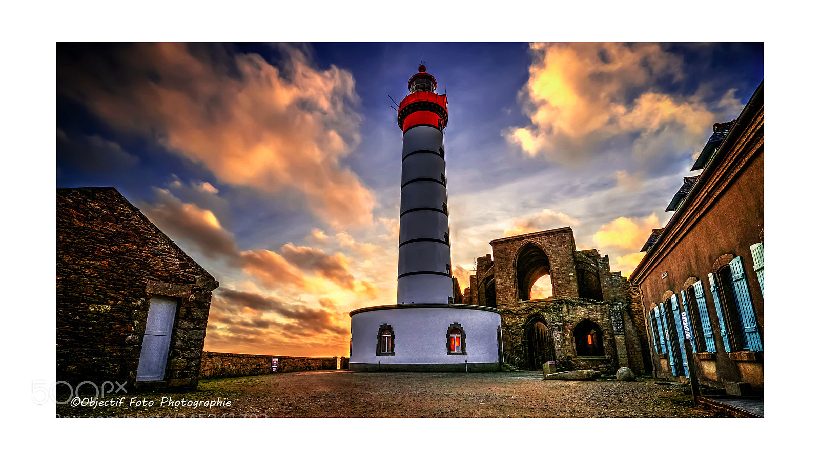 Nikon D5100 sample photo. Saint mathieu lighthouse photography
