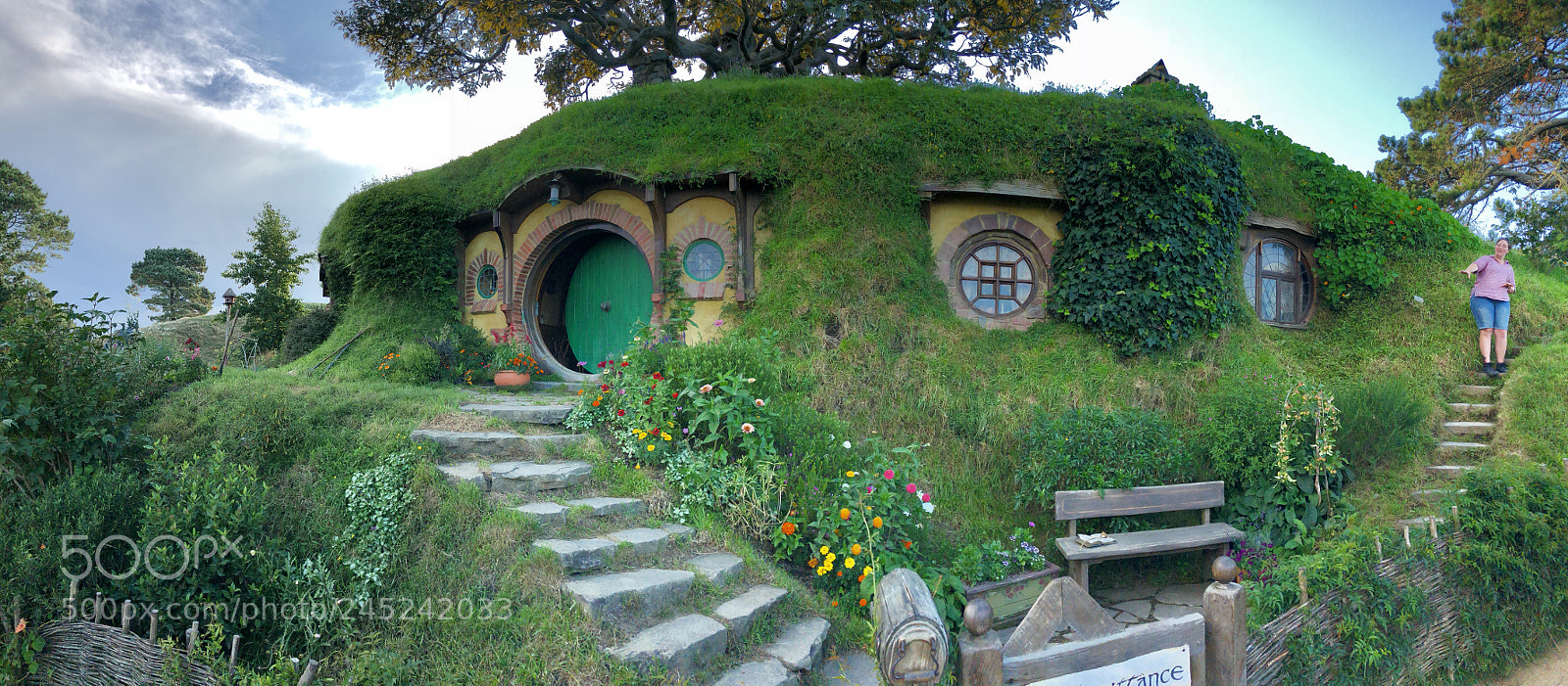 Apple iPhone X sample photo. Hobbiton photography