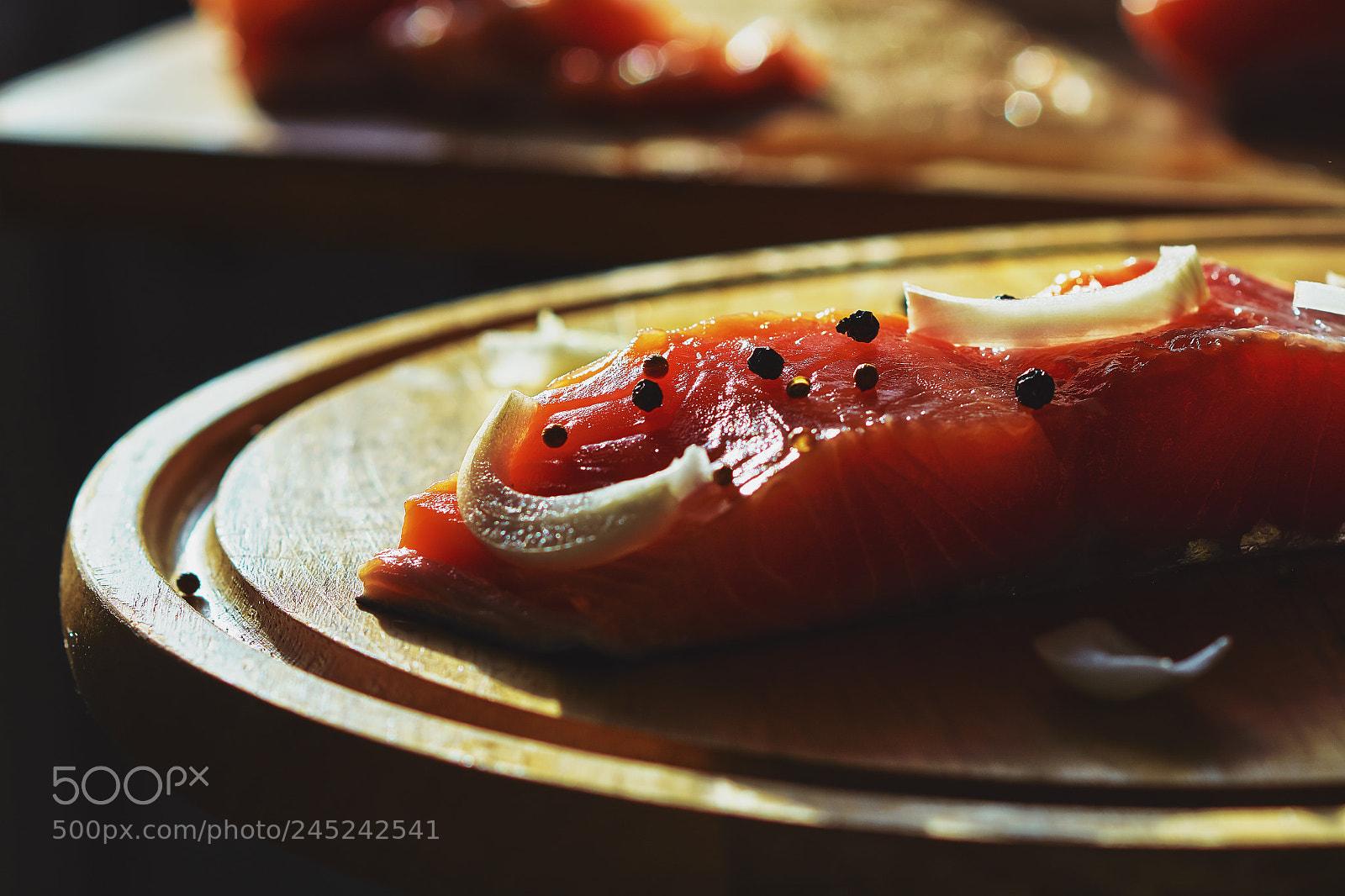 Nikon D7100 sample photo. Seasoned salmon on the photography