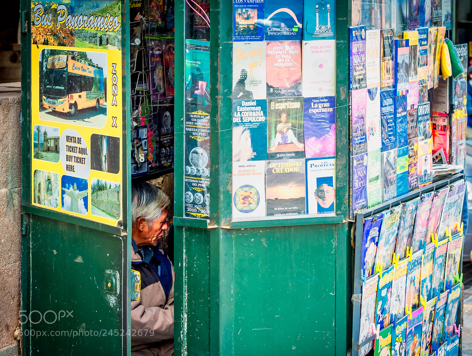 Olympus OM-D E-M5 II sample photo. Kiosk photography