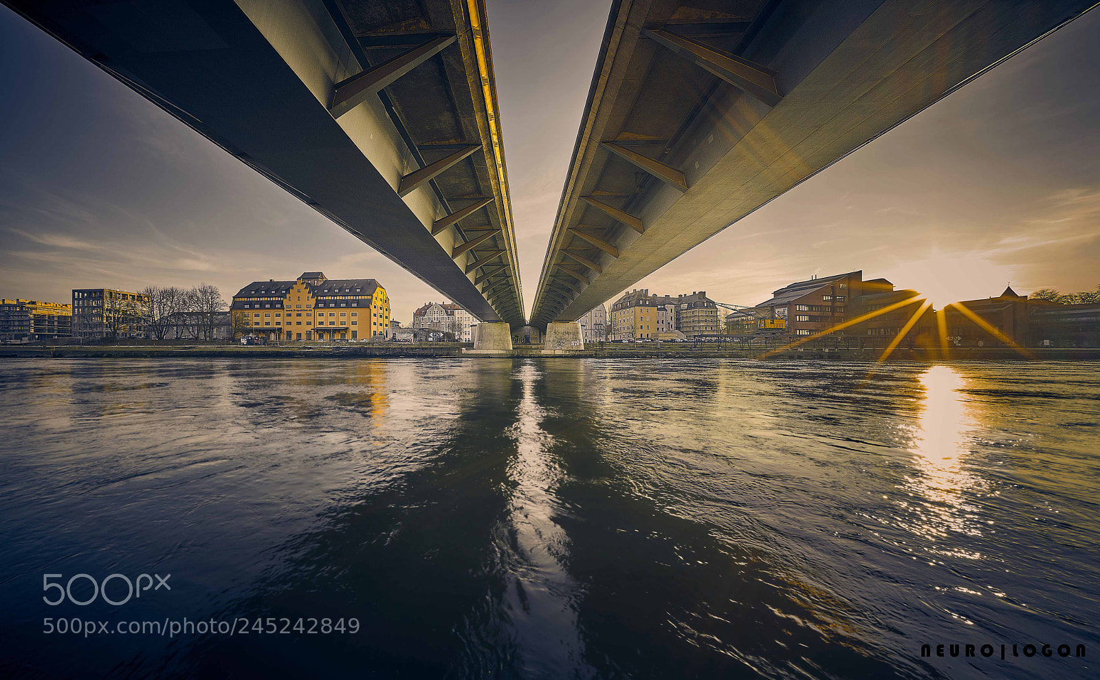 Sony a7R II sample photo. Nibelungen bridge photography