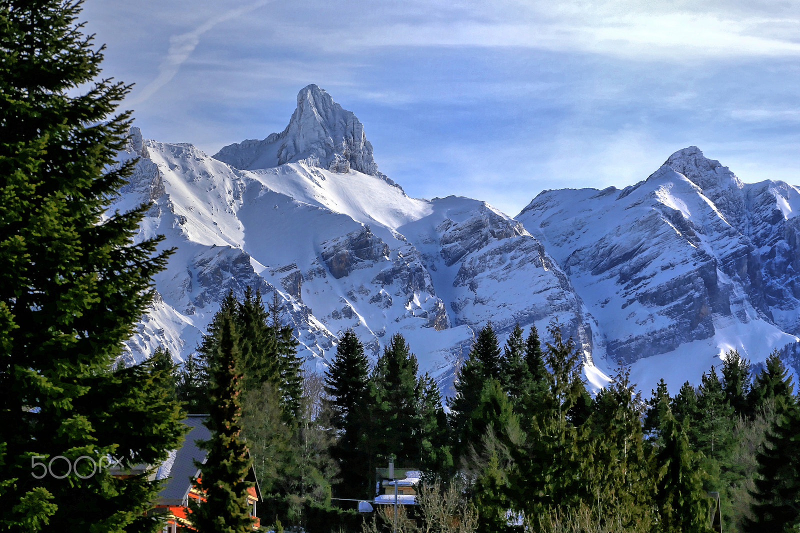 Canon EOS 6D + Canon EF 70-200mm F4L USM sample photo. The beauty of swiss alps scenery photography