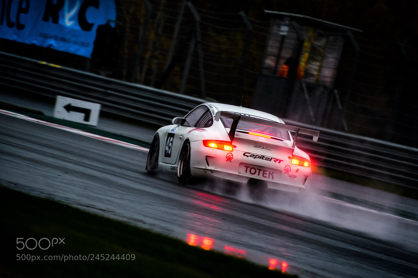 Nikon D500 sample photo. No.45 porsche gt3 cup photography