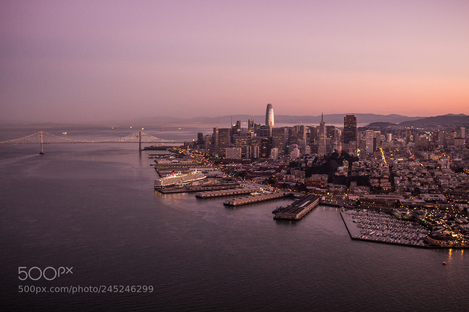 Canon EOS 100D (EOS Rebel SL1 / EOS Kiss X7) sample photo. San francisco skyline at photography