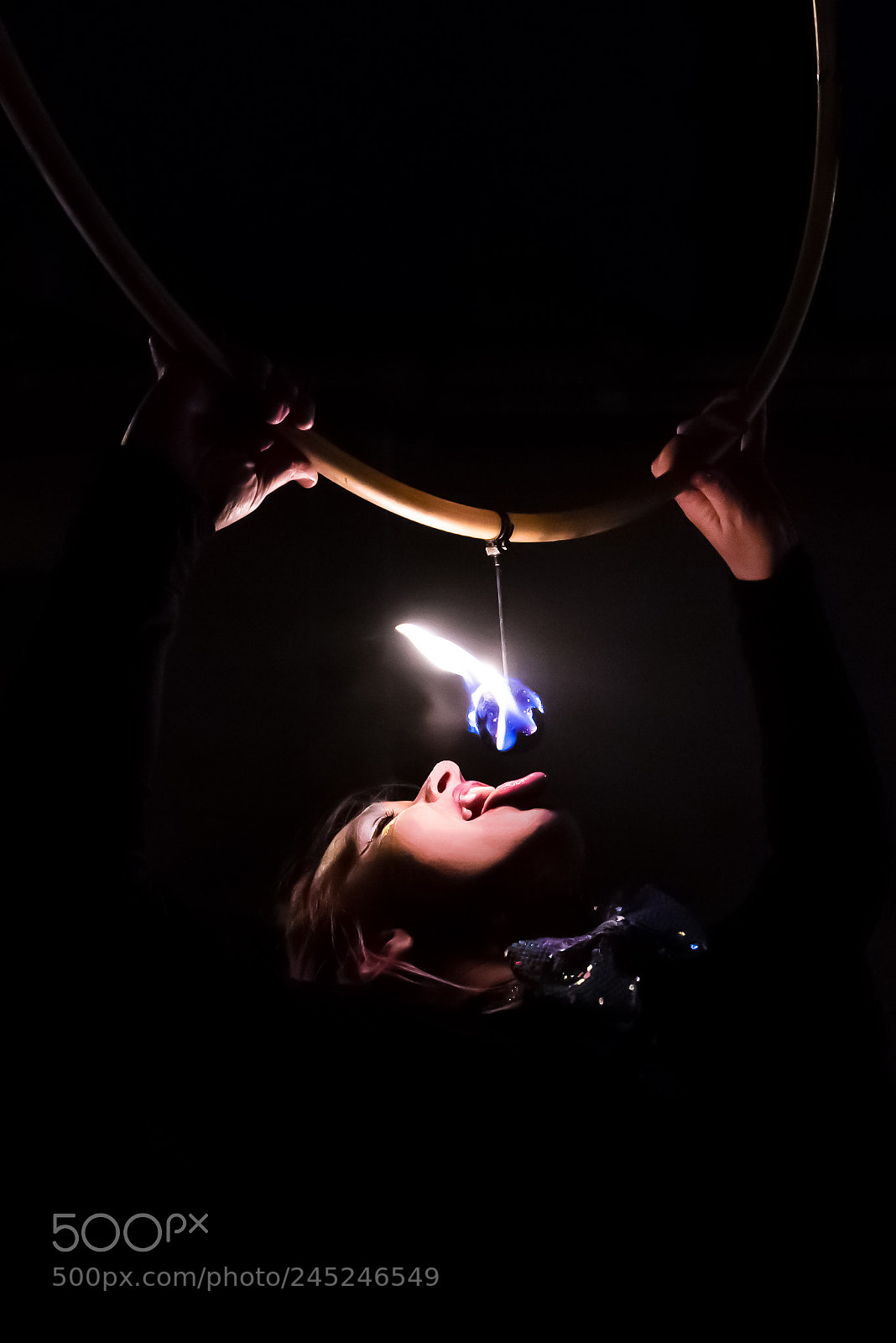 Nikon D610 sample photo. Fire eating photography