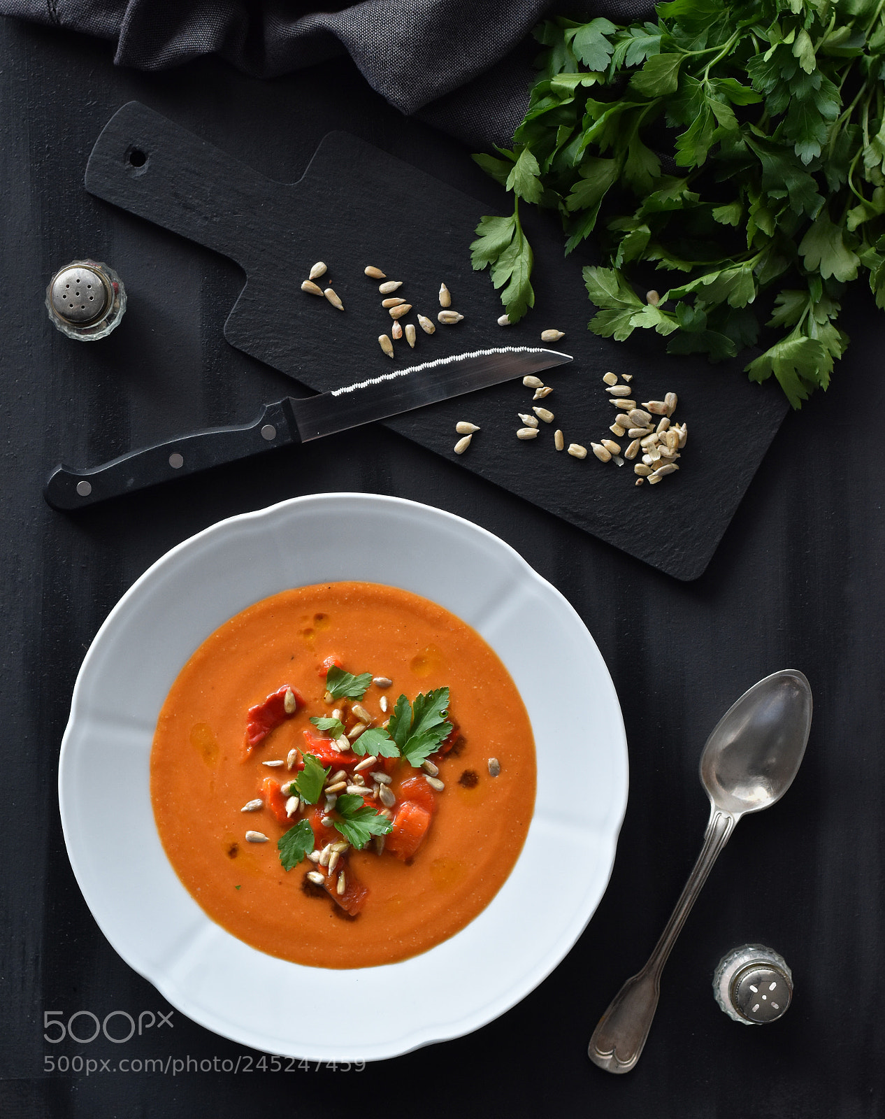 Nikon D5600 sample photo. Roasted bell pepper eggplant photography