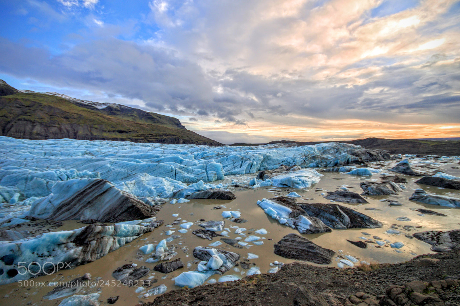 Canon EOS 1100D (EOS Rebel T3 / EOS Kiss X50) sample photo. Iceland glacier photography