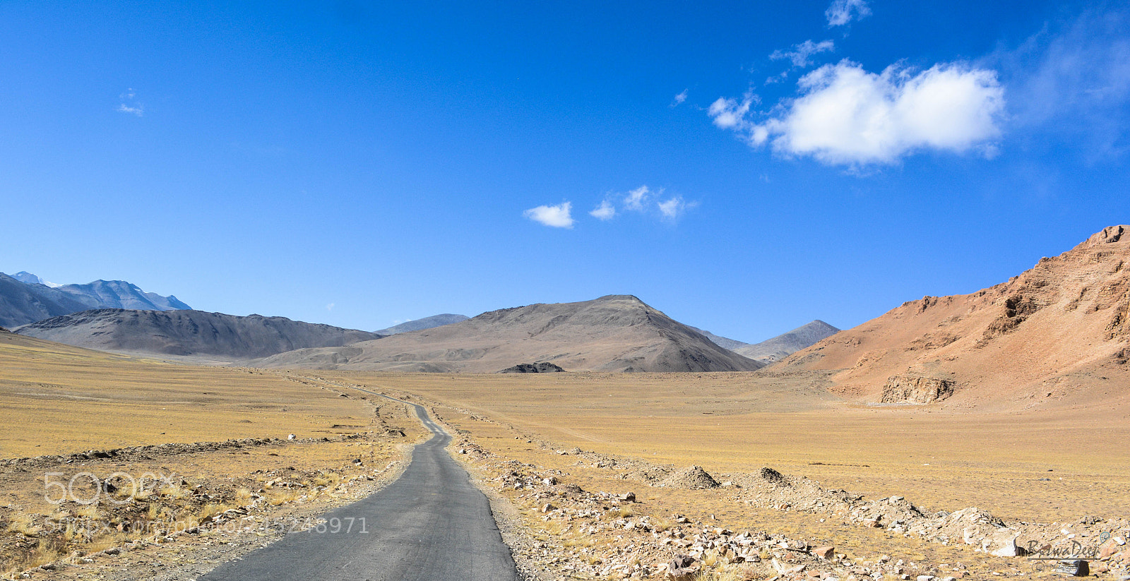 Nikon D5200 sample photo. Road across green field photography