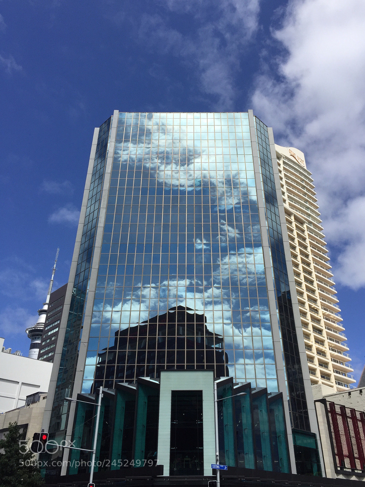 Apple iPhone 6 sample photo. Building reflections photography