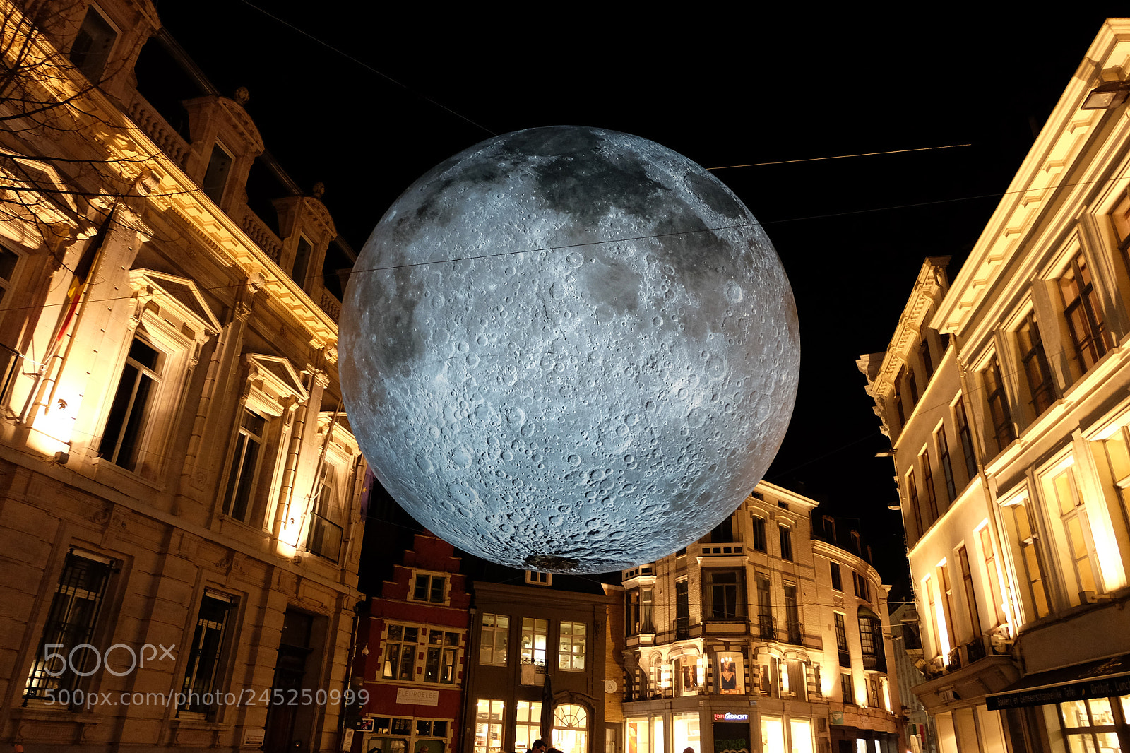 Fujifilm X-T10 sample photo. Full moon photography