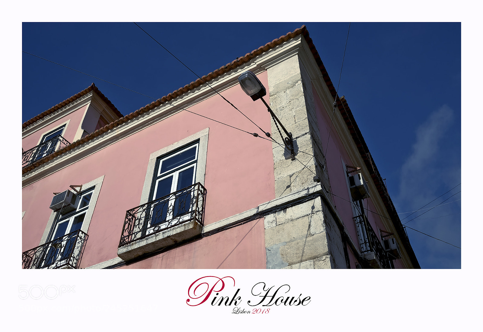 Fujifilm X-T1 sample photo. Pink house photography