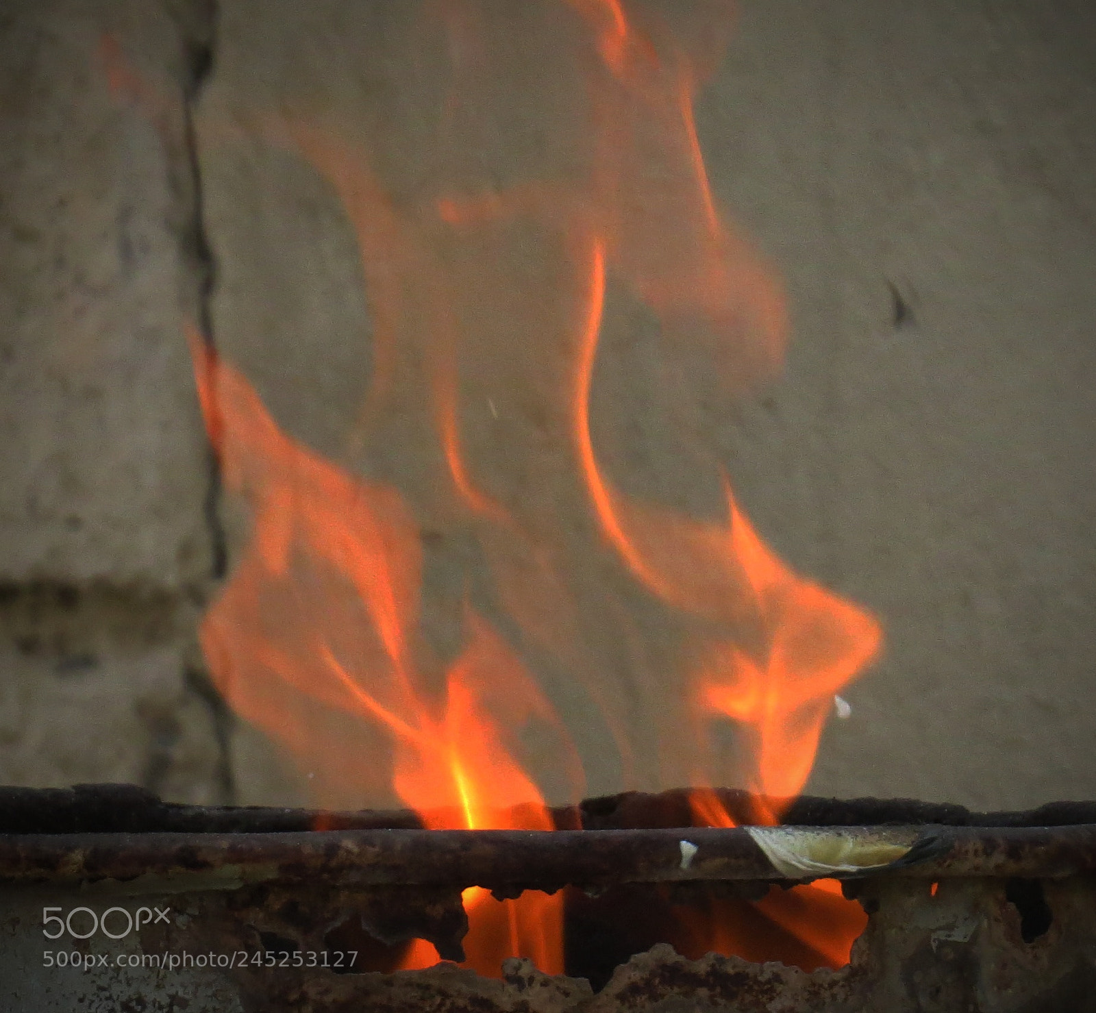 Canon PowerShot SX50 HS sample photo. Fire art photography