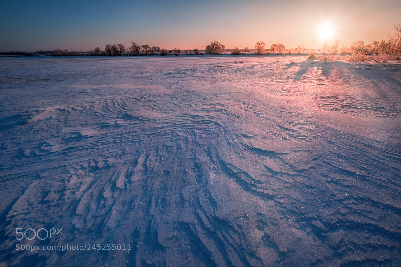 Fujifilm X-T20 sample photo. Volga is ice-bound photography