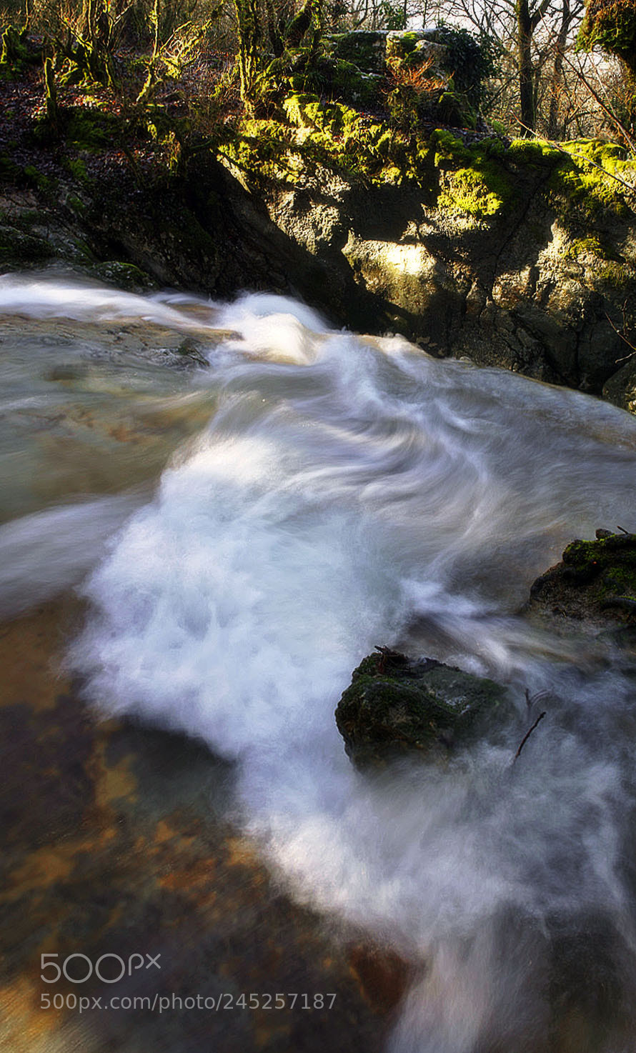 Sony ILCA-77M2 sample photo. Colored stream photography