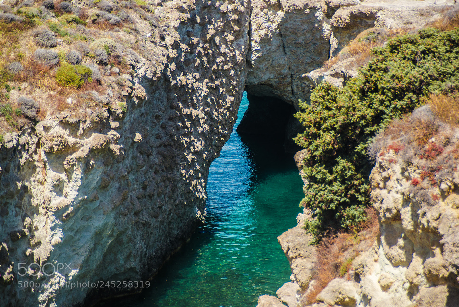Nikon D800 sample photo. Hidden sea in milos photography