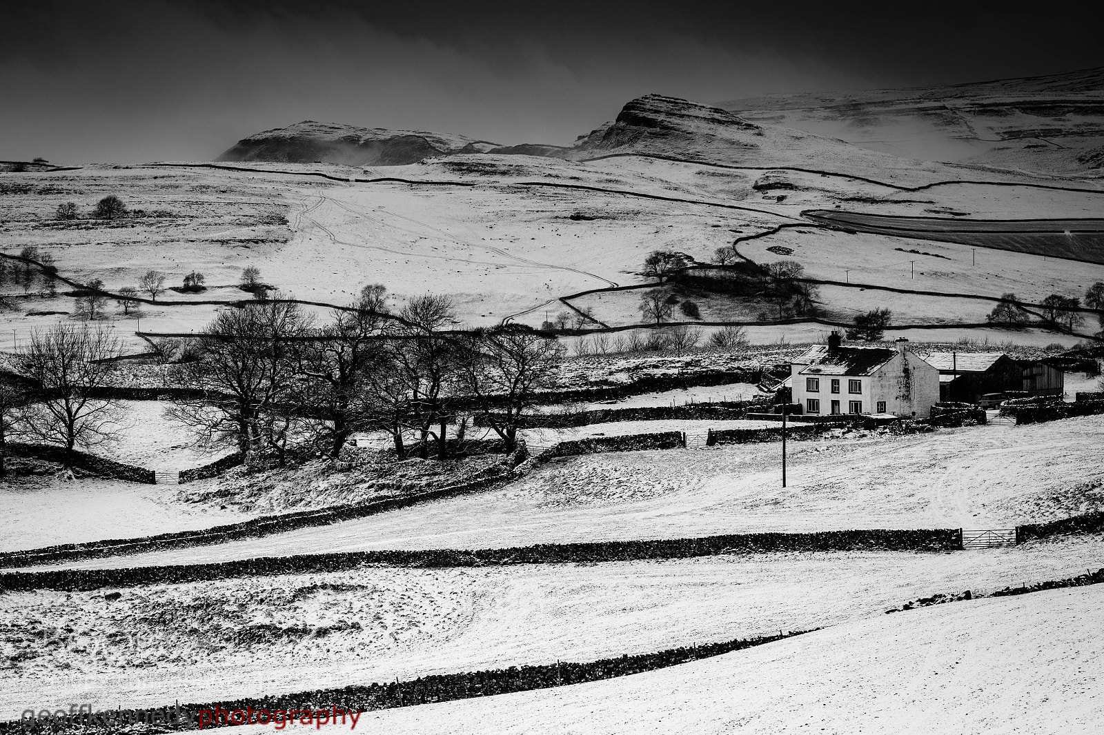 Nikon D850 sample photo. Wintry cottage photography