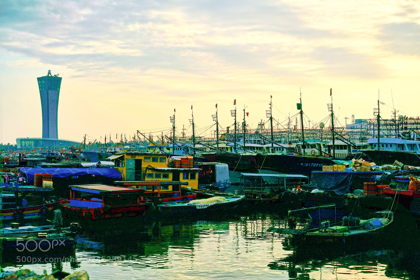 Sony a7R II sample photo. The central fishing port photography