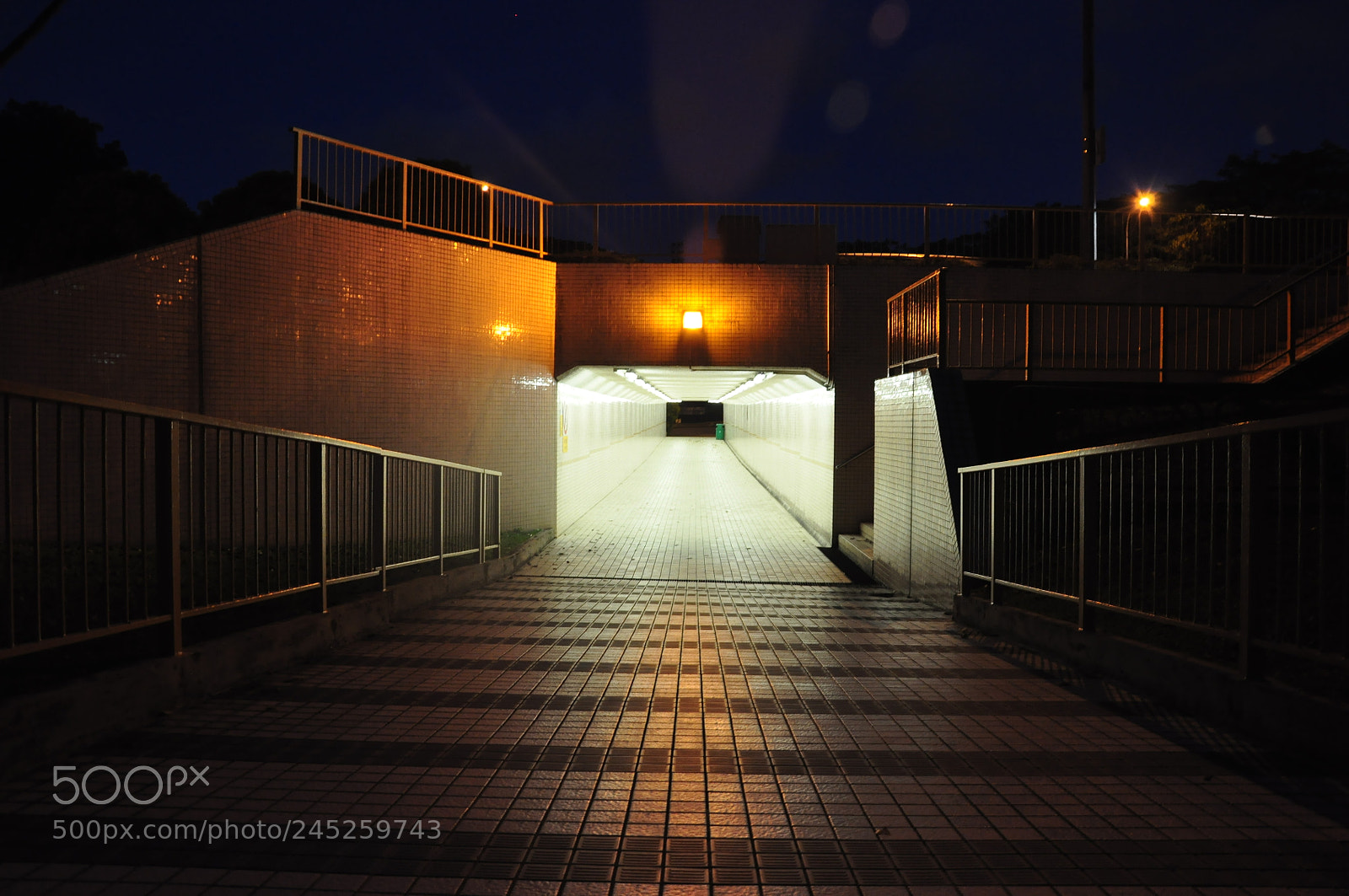 Nikon D90 sample photo. Underpass photography