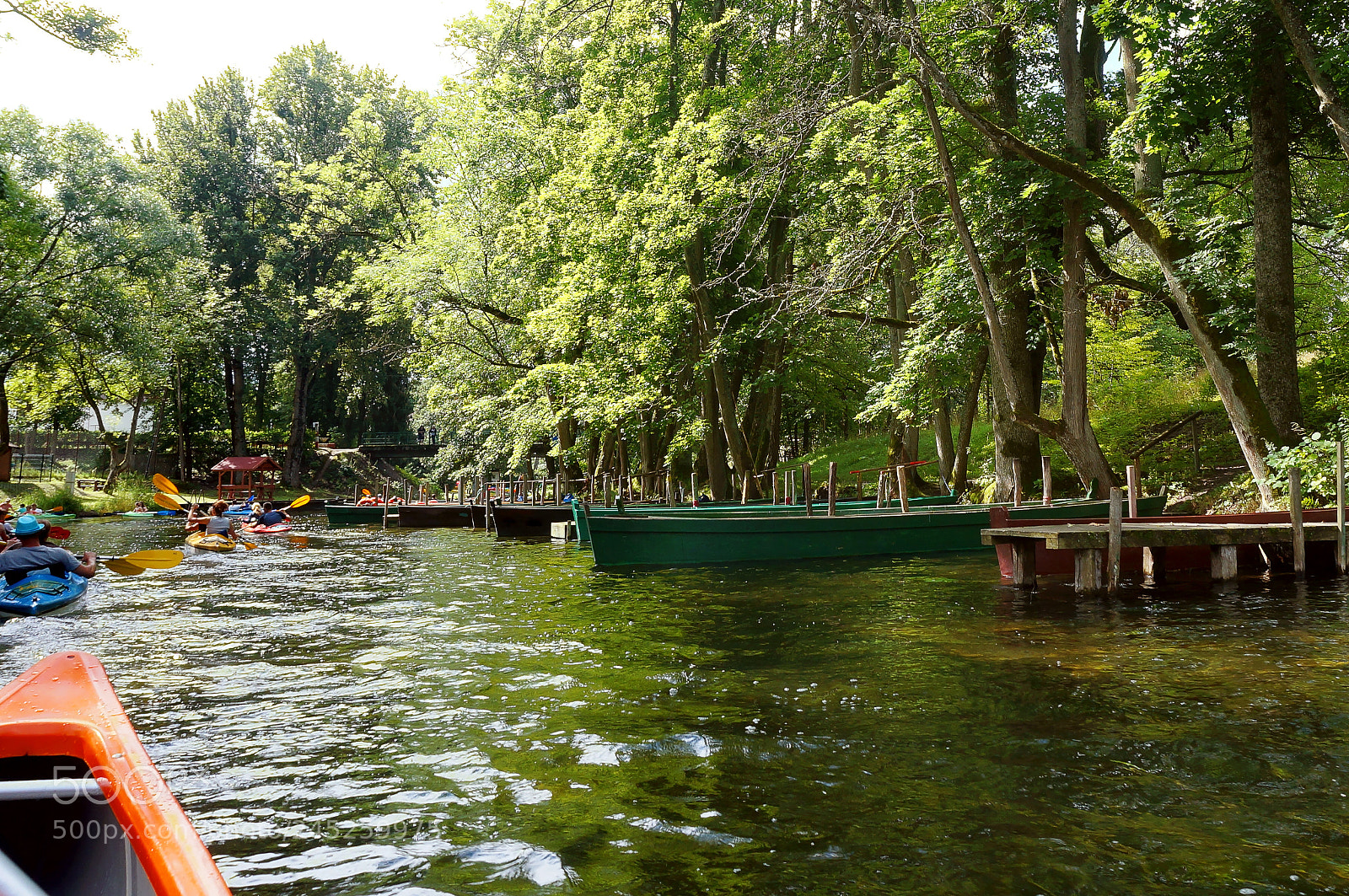 Sony Alpha NEX-3N sample photo. Tourist base of kayaks photography