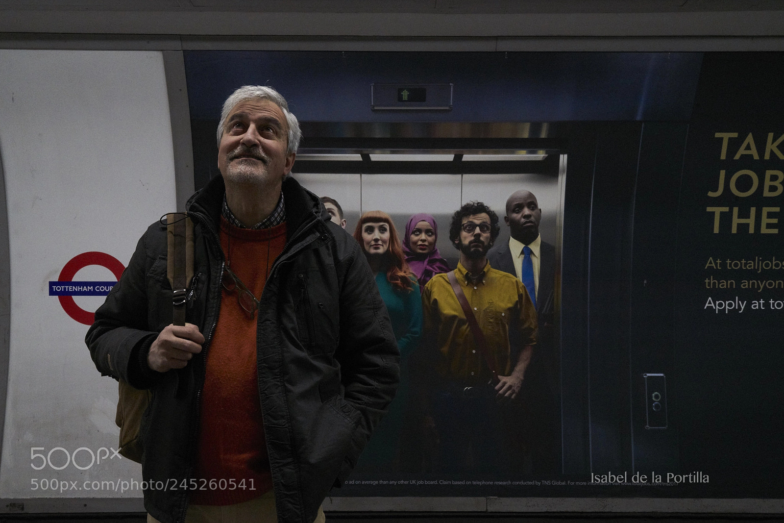 Sony a7R II sample photo. Vertical subway ;) photography