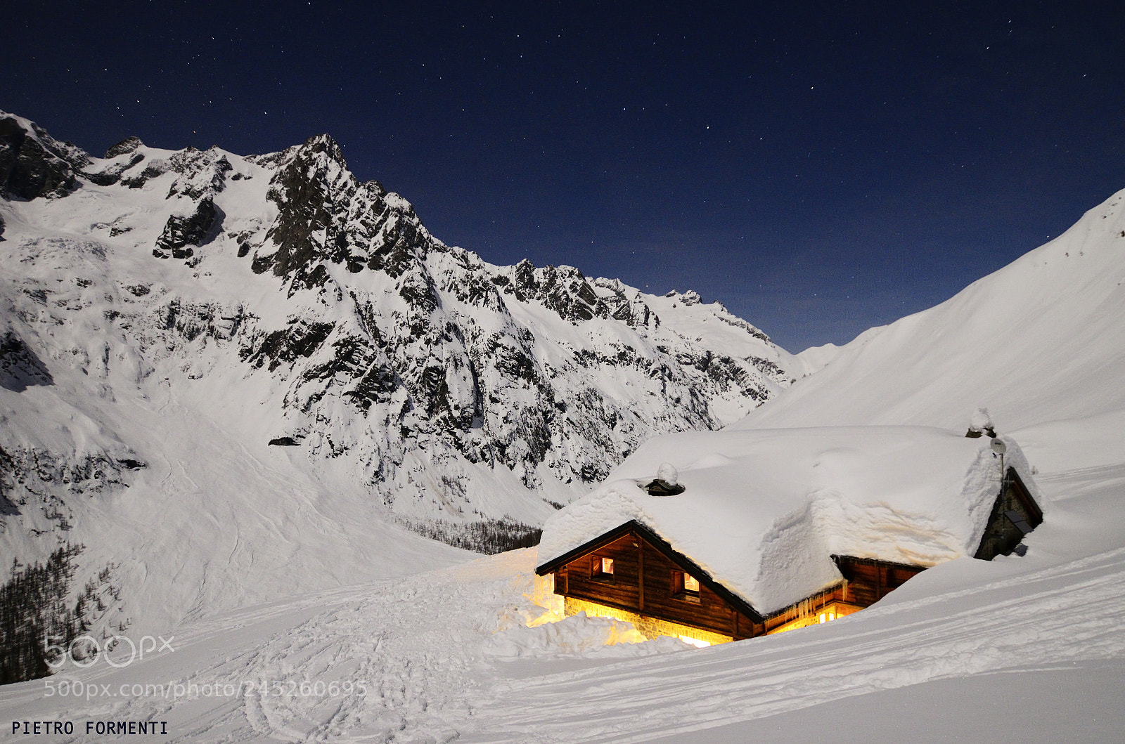 Nikon D5100 sample photo. Rifugio bonatti photography