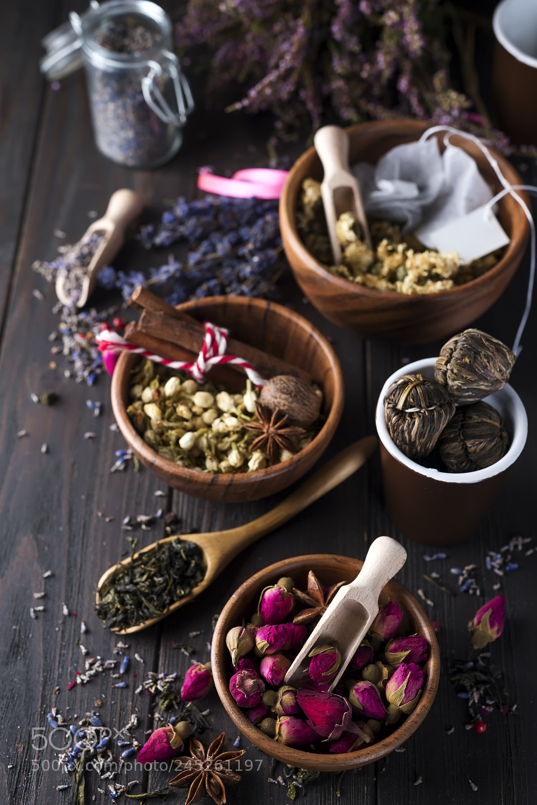 Nikon D610 sample photo. Flower and herbal tea photography