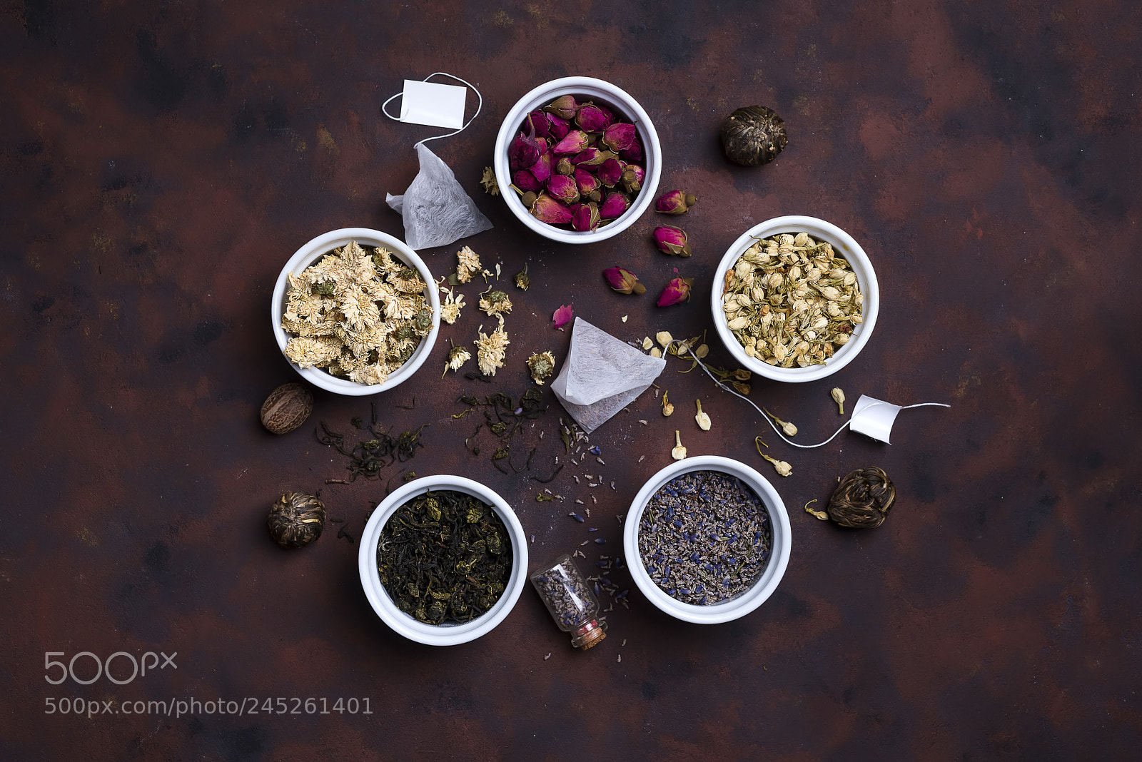 Nikon D610 sample photo. Herbal natural floral tea photography