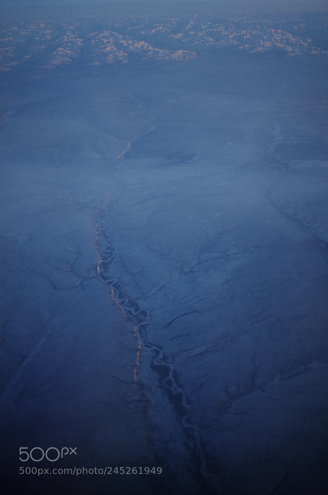 Ricoh GR II sample photo. Ice river in the photography