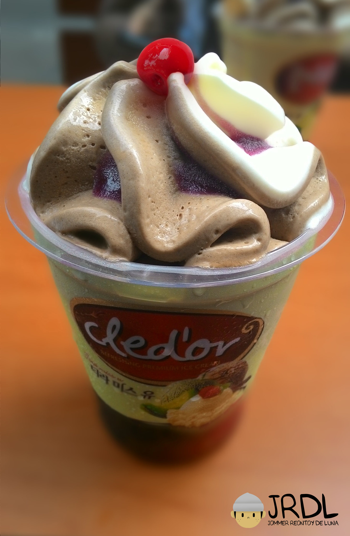 ASUS T00J-D sample photo. Cled'or ice cream photography