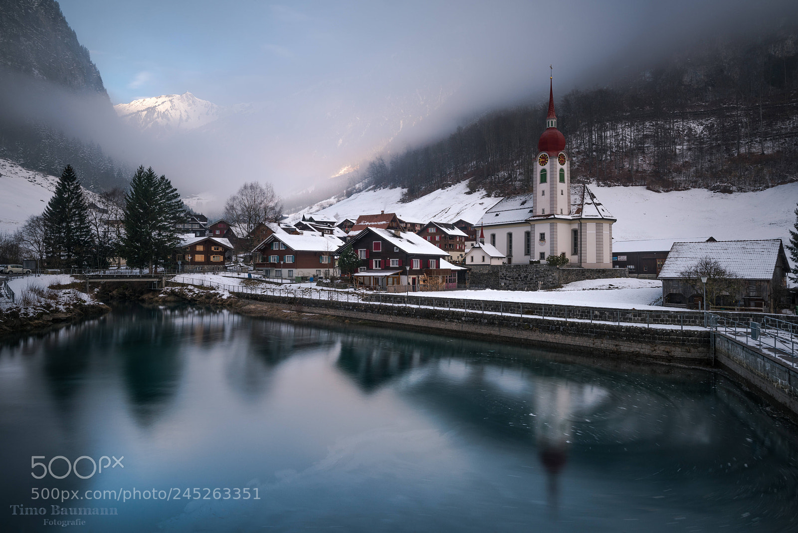 Nikon D810 sample photo. Isenthal – nebelmorgen photography