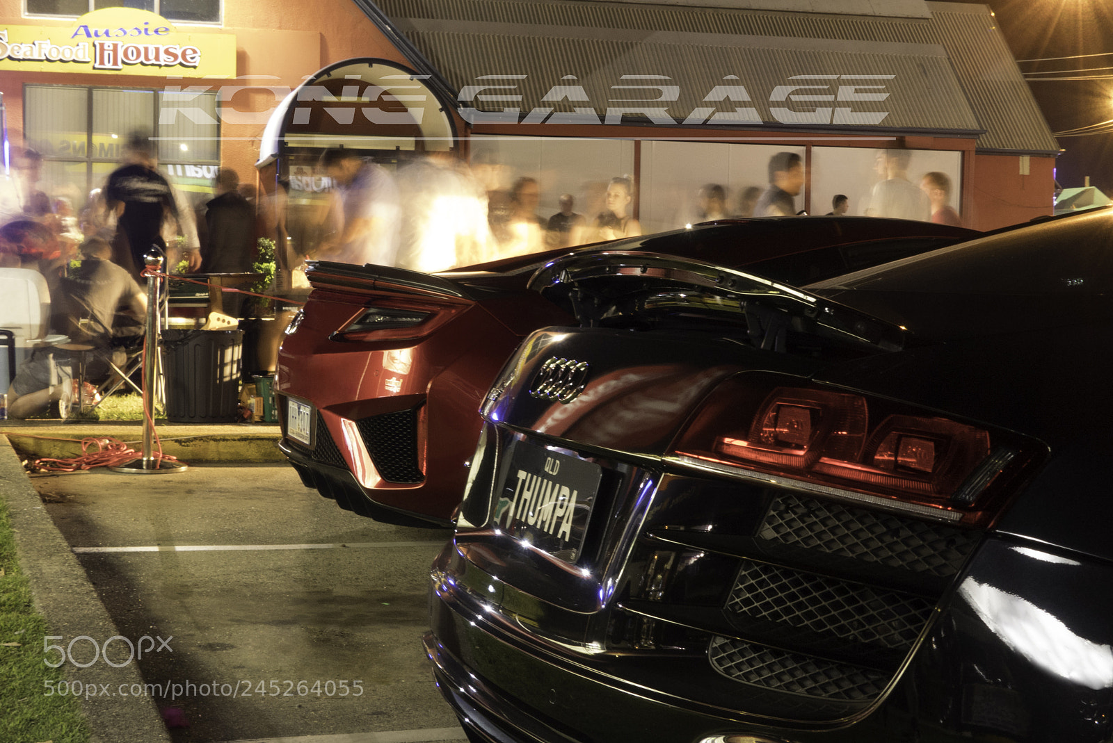 Panasonic Lumix DMC-FZ300 sample photo. R8 vs nsx photography